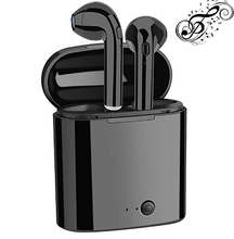 Cargar imagen en el visor de la galería, Mini Auricular Portátil (Negro)